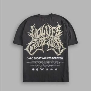 OS Large Darc Sport Sheer Loyalty Premium Oversized Tee in Wolf Gray